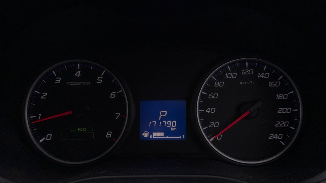 2017 Mitsubishi Outlander Ls Safety Pack (4x2), Automatic, 171790 km, Odometer View