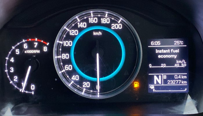 2017 Maruti IGNIS DELTA 1.2 K12 AMT, Petrol, Automatic, 23,729 km, Odometer Image