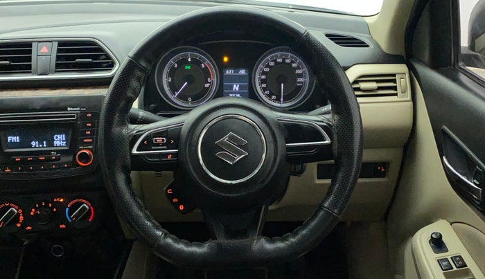 2018 Maruti Dzire VDI AMT, Diesel, Automatic, 75,677 km, Steering Wheel Close Up