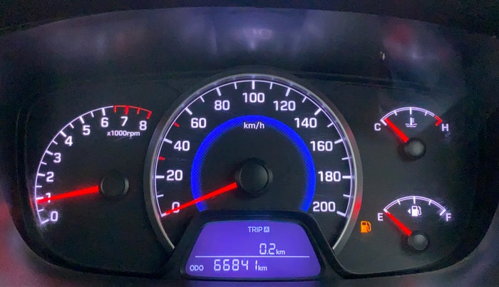 2016 Hyundai Grand i10 SPORTZ 1.2 KAPPA VTVT, Petrol, Manual, 66,955 km, Odometer Image