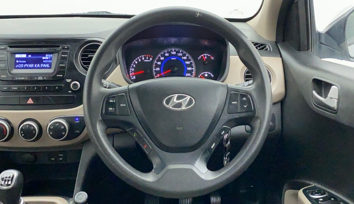 2016 Hyundai Grand i10 SPORTZ 1.2 KAPPA VTVT, Petrol, Manual, 66,955 km, Steering Wheel Close Up