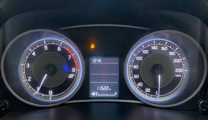 2019 Maruti Dzire VXI, Petrol, Manual, 11,583 km, Odometer Image