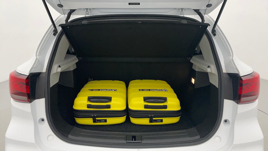 Boot Inside View with Luggage