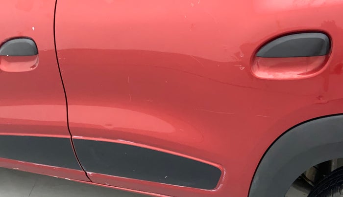 2019 Renault Kwid RXL, Petrol, Manual, 9,550 km, Rear left door - Minor scratches