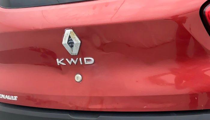 2019 Renault Kwid RXL, Petrol, Manual, 9,550 km, Dicky (Boot door) - Slightly dented