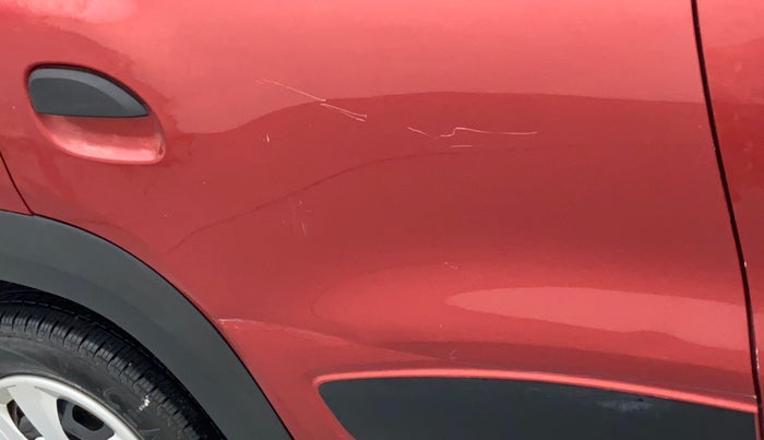 2019 Renault Kwid RXL, Petrol, Manual, 9,550 km, Right rear door - Slightly dented