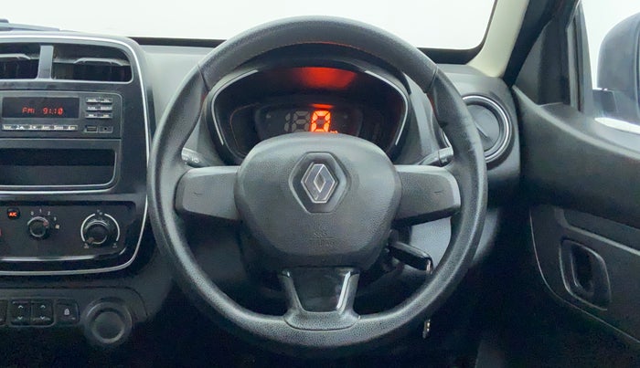 2019 Renault Kwid RXL, Petrol, Manual, 9,550 km, Steering Wheel Close Up