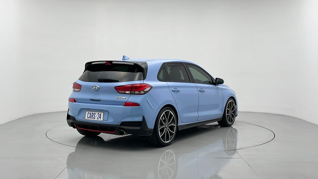 2018 Hyundai i30 N Performance, Manual, 48556 km, Right Back Diagonal (45- Degree) View