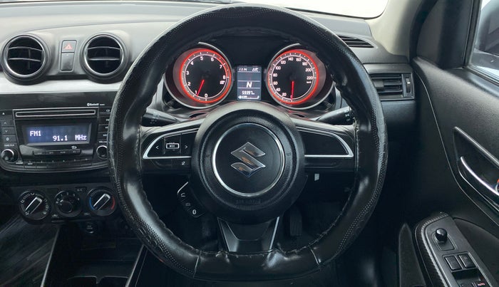 2018 Maruti Swift VXI AMT D, Petrol, Automatic, 59,428 km, Steering Wheel Close Up
