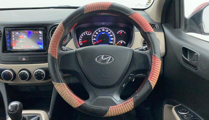 2017 Hyundai Grand i10 MAGNA 1.2 KAPPA VTVT, Petrol, Manual, 45,769 km, Steering Wheel Close Up