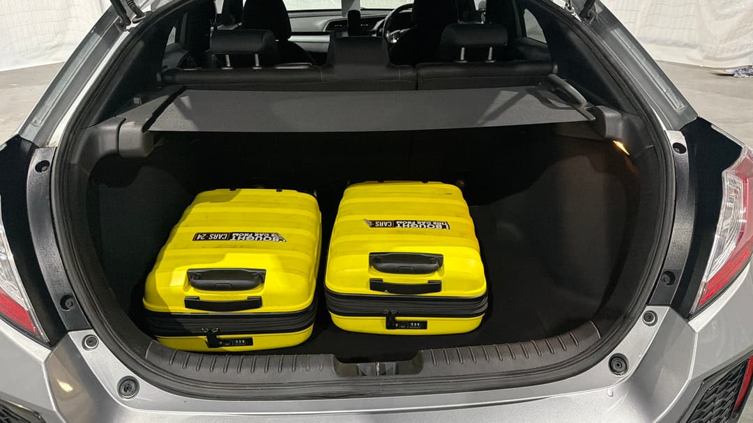 2019 Honda Civic Vti-l, Automatic, 148987 km, Boot Inside View with Luggage