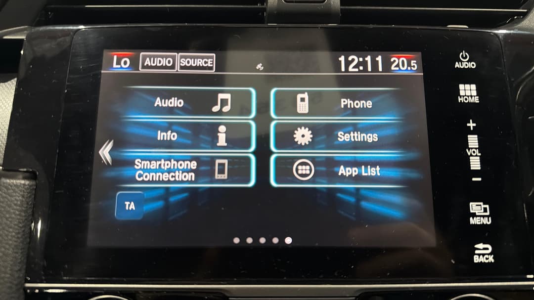 2019 Honda Civic Vti-l, Automatic, 148987 km, Infotainment System