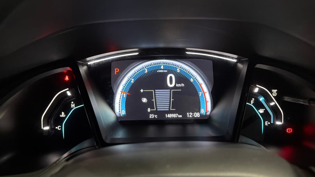 2019 Honda Civic Vti-l, Automatic, 148987 km, Odometer View