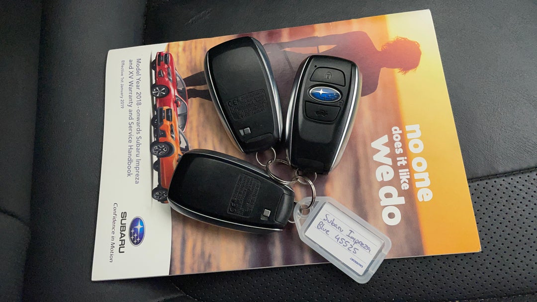 2019 Subaru Impreza 2.0i-s (awd), Automatic, 65375 km, Key Close-up