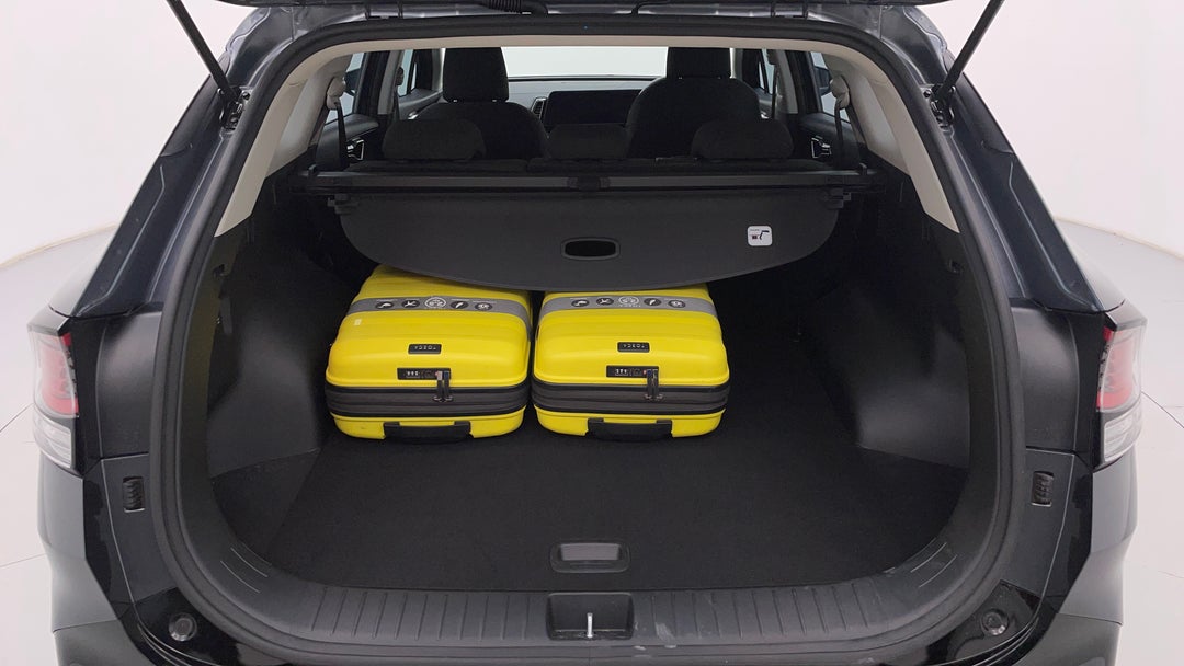 Boot Inside View with Luggage