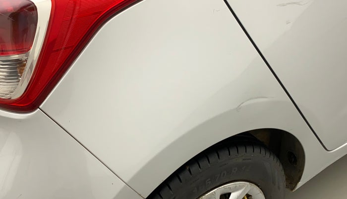 2017 Hyundai Grand i10 MAGNA 1.2 KAPPA VTVT, Petrol, Manual, 58,485 km, Right quarter panel - Minor scratches