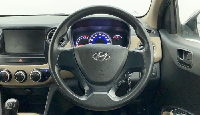 2017 Hyundai Grand i10 MAGNA 1.2 KAPPA VTVT, Petrol, Manual, 58,485 km, Steering Wheel Close Up