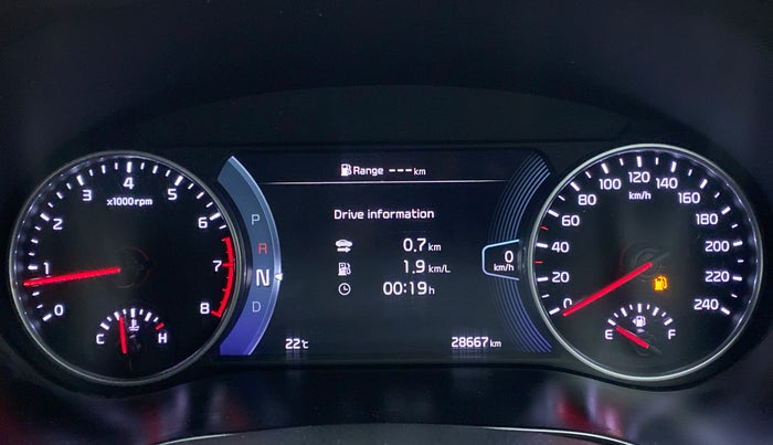 2020 KIA SELTOS 1.4 GTX+ TURBO GDI PETROL AT, Petrol, Automatic, 29,047 km, Odometer Image