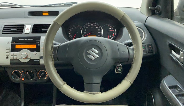 2011 Maruti Swift VXI, Petrol, Manual, 46,838 km, Steering Wheel Close Up