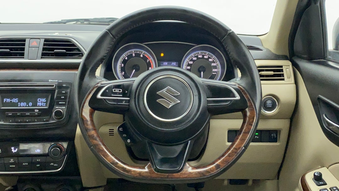 Steering Wheel Close Up