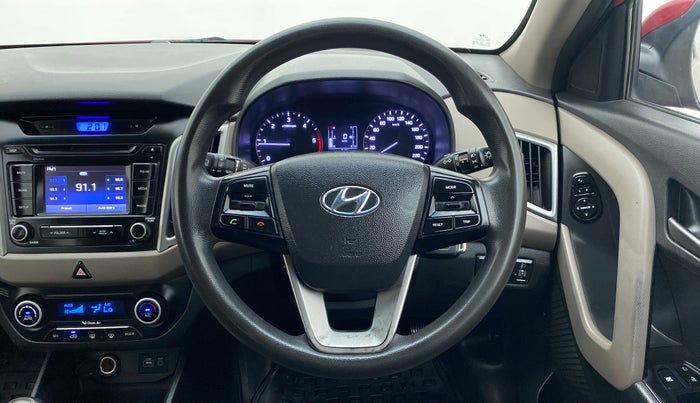 2016 Hyundai Creta 1.6 SX CRDI, Diesel, Manual, 1,32,734 km, Steering Wheel Close Up