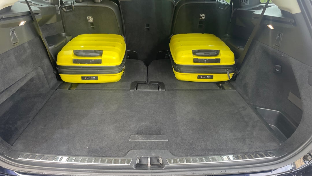 Boot Inside View with Luggage