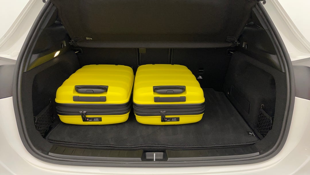 Boot Inside View with Luggage