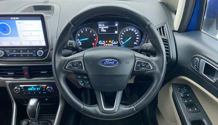 2020 Ford Ecosport 1.5 TITANIUM PLUS TI VCT AT, Petrol, Automatic, 6,291 km, Steering Wheel Close Up