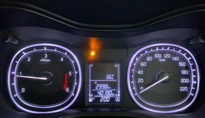 2018 Maruti Vitara Brezza ZDI PLUS, Diesel, Manual, 40,190 km, Odometer Image