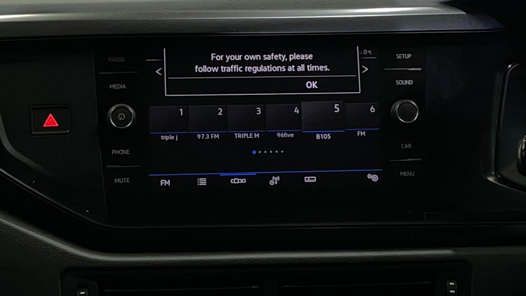 2021 Volkswagen Polo 70tsi Trendline, Automatic, 31163 km, Infotainment System