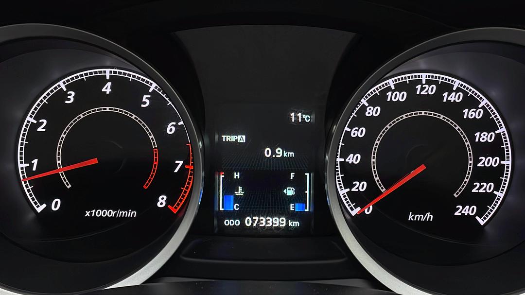 2016 Mitsubishi Lancer Es Sport, Manual, 73399 km, Odometer View