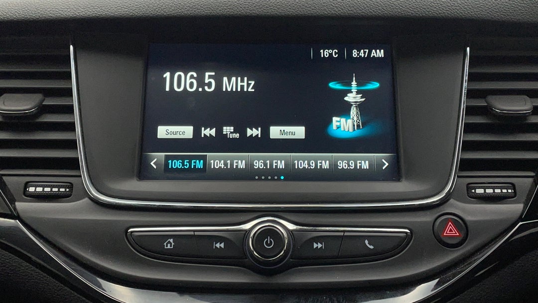 2018 Holden Astra Rs, Automatic, 50858 km, Infotainment System