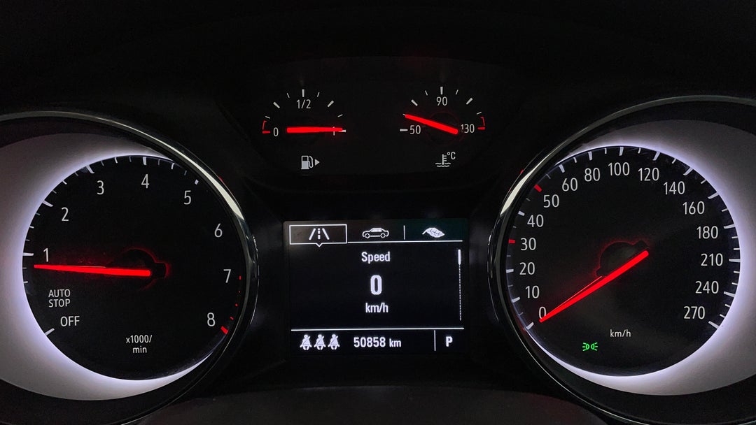 2018 Holden Astra Rs, Automatic, 50858 km, Odometer View