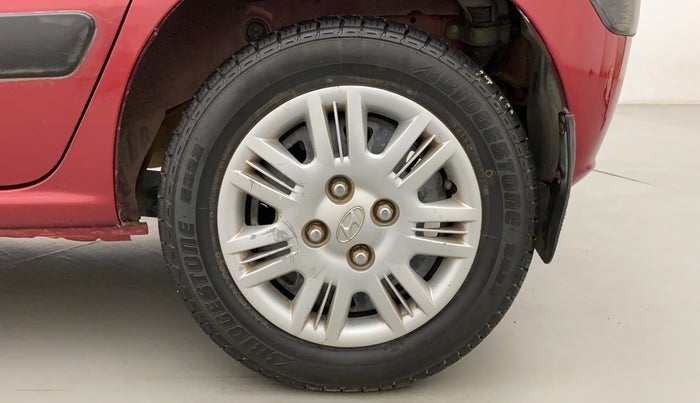 2010 Hyundai Santro Xing GLS, Petrol, Manual, 60,050 km, Left Rear Wheel
