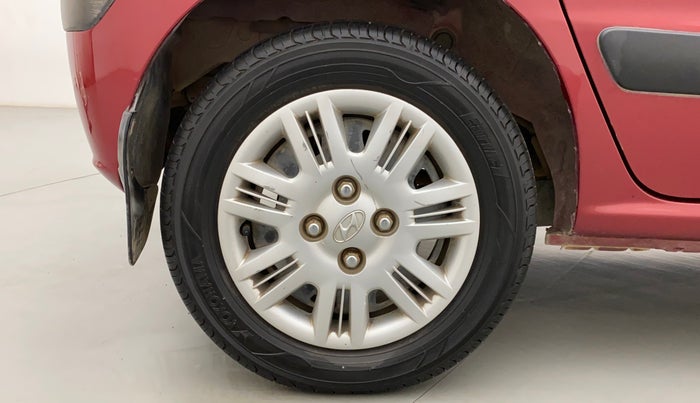 2010 Hyundai Santro Xing GLS, Petrol, Manual, 60,050 km, Right Rear Wheel