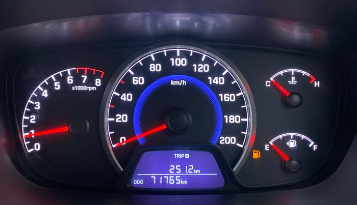 2016 Hyundai Grand i10 SPORTZ 1.2 KAPPA VTVT, Petrol, Manual, 71,806 km, Odometer Image