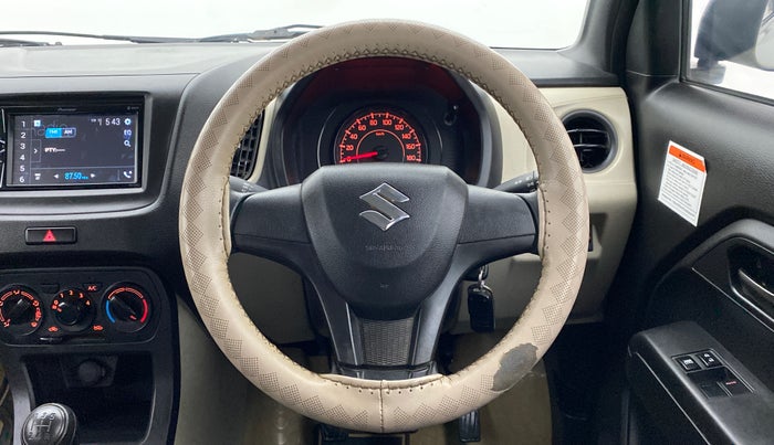 2020 Maruti New Wagon-R LXI CNG (O) 1.0, CNG, Manual, 63,274 km, Steering Wheel Close Up