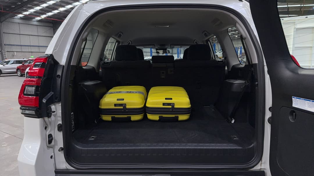 2022 Toyota Landcruiser Prado Gx, Automatic, 76779 km, Boot Inside View with Luggage