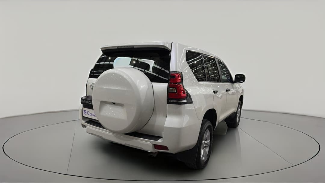 2022 Toyota Landcruiser Prado Gx, Automatic, 76779 km, Right Back Diagonal (45- Degree) View