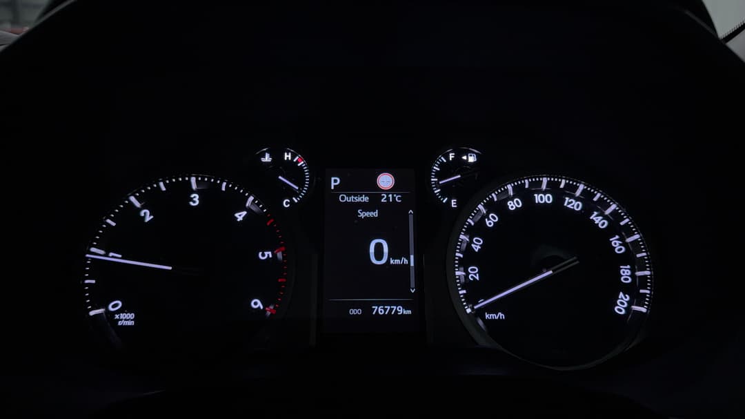 2022 Toyota Landcruiser Prado Gx, Automatic, 76779 km, Odometer View