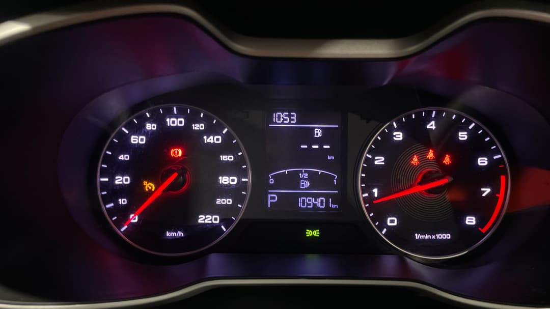 2021 MG ZS Excite, Automatic, 109401 km, Odometer View