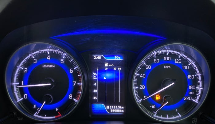 2018 Maruti Baleno ZETA PETROL 1.2, Petrol, Manual, 59,163 km, Odometer Image