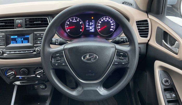 2019 Hyundai Elite i20 MAGNA+ VTVT, Petrol, Manual, 27,441 km, Steering Wheel Close Up