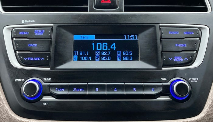 2019 Hyundai Elite i20 MAGNA+ VTVT, Petrol, Manual, 27,441 km, Infotainment System