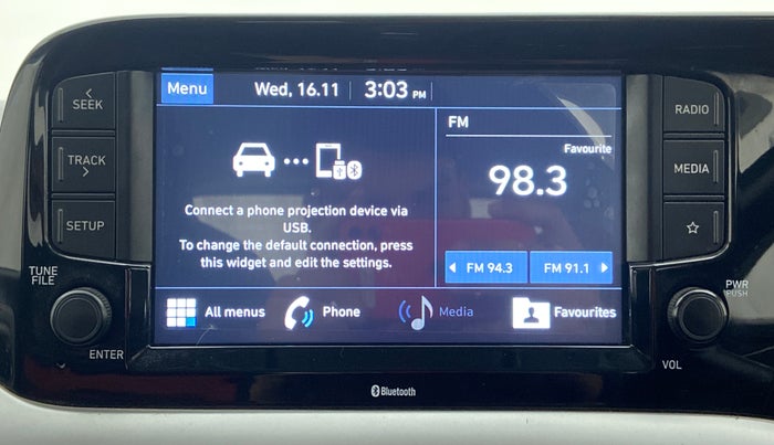2019 Hyundai GRAND I10 NIOS SPORTZ PETROL, Petrol, Manual, 14,632 km, Infotainment System