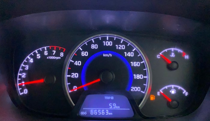 2015 Hyundai Grand i10 MAGNA 1.2 KAPPA VTVT, Petrol, Manual, 66,563 km, Odometer Image