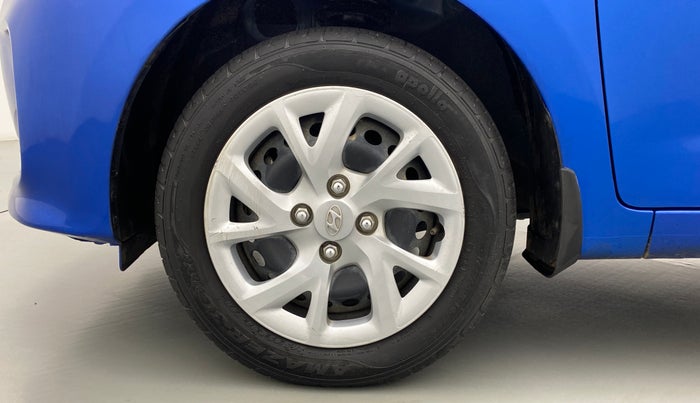 2017 Hyundai Grand i10 MAGNA 1.2 VTVT, Petrol, Manual, 19,356 km, Left Front Wheel