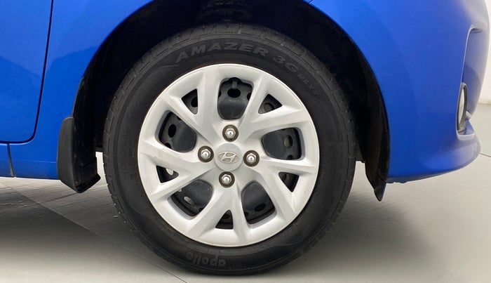 2017 Hyundai Grand i10 MAGNA 1.2 VTVT, Petrol, Manual, 19,356 km, Right Front Wheel