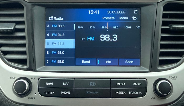 2019 Hyundai Verna 1.6 CRDI SX, Diesel, Manual, 19,096 km, Infotainment System
