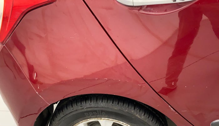 2014 Hyundai Grand i10 ASTA AT 1.2 KAPPA VTVT, Petrol, Automatic, 26,642 km, Right quarter panel - Minor scratches